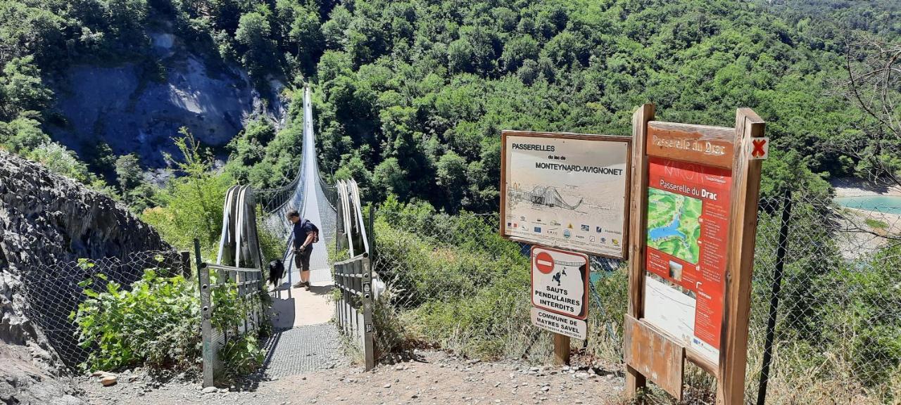 Le Gite Des Vagabonds Chichilianne Eksteriør bilde